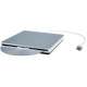 Lecteur graveur DVD externe silver USB 3.0 extra fin argent